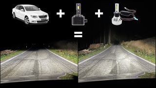 Jednoduchá matematika ;) SII pred FL + D1S SII + H3 V2 = 19.000lm